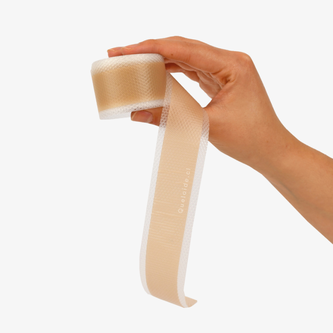 Rollo de silicona para cicatrices beige 2,5 cm (Beige) PIUR® a granel