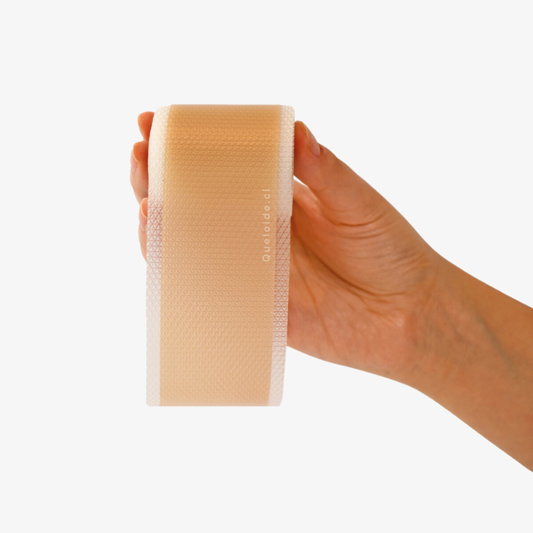 Rollo de Silicona para cicatrices 4cm (Beige) PIUR® a granel