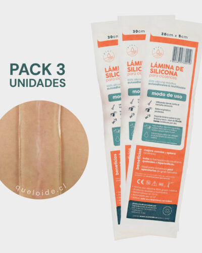 PACK XL TRANSPARENTE: 3 Láminas de silicona 30cm x 5cm (Transparente) PIUR®
