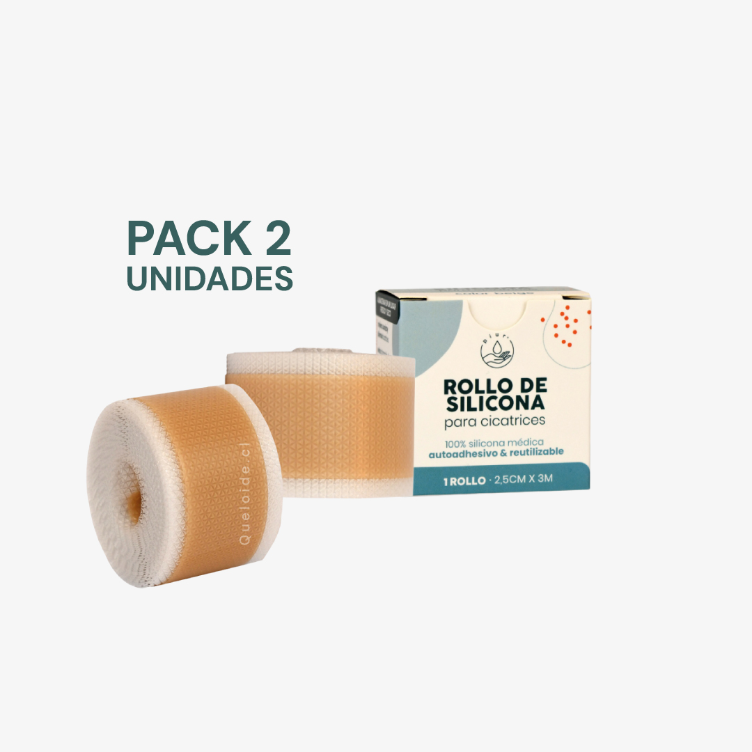 Pack 2 rollos 2,5cmx3m