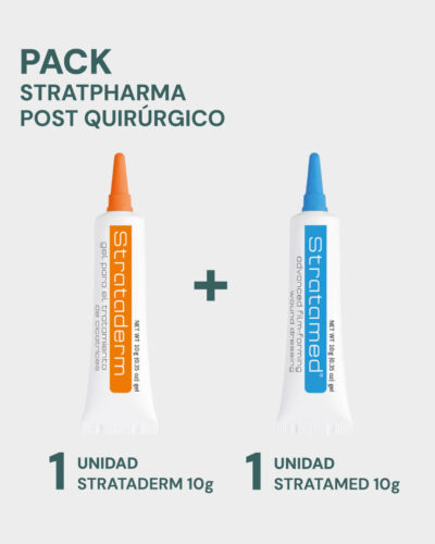 Set Stratpharma Post Quirúrgico: Stratamed 10g + Strataderm 10g