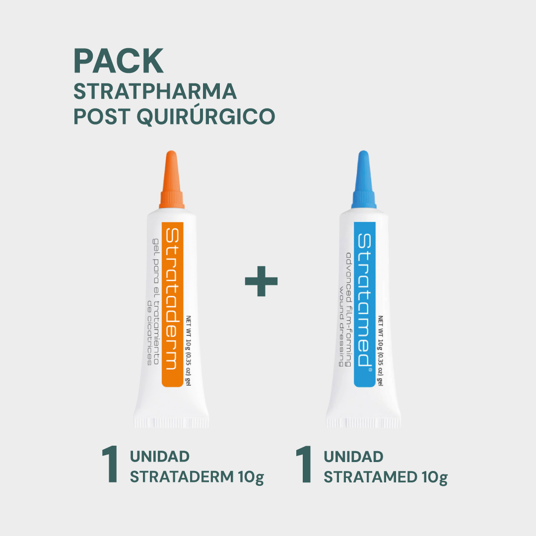 Set Stratpharma Post Quirúrgico: Stratamed 10g + Strataderm 10g