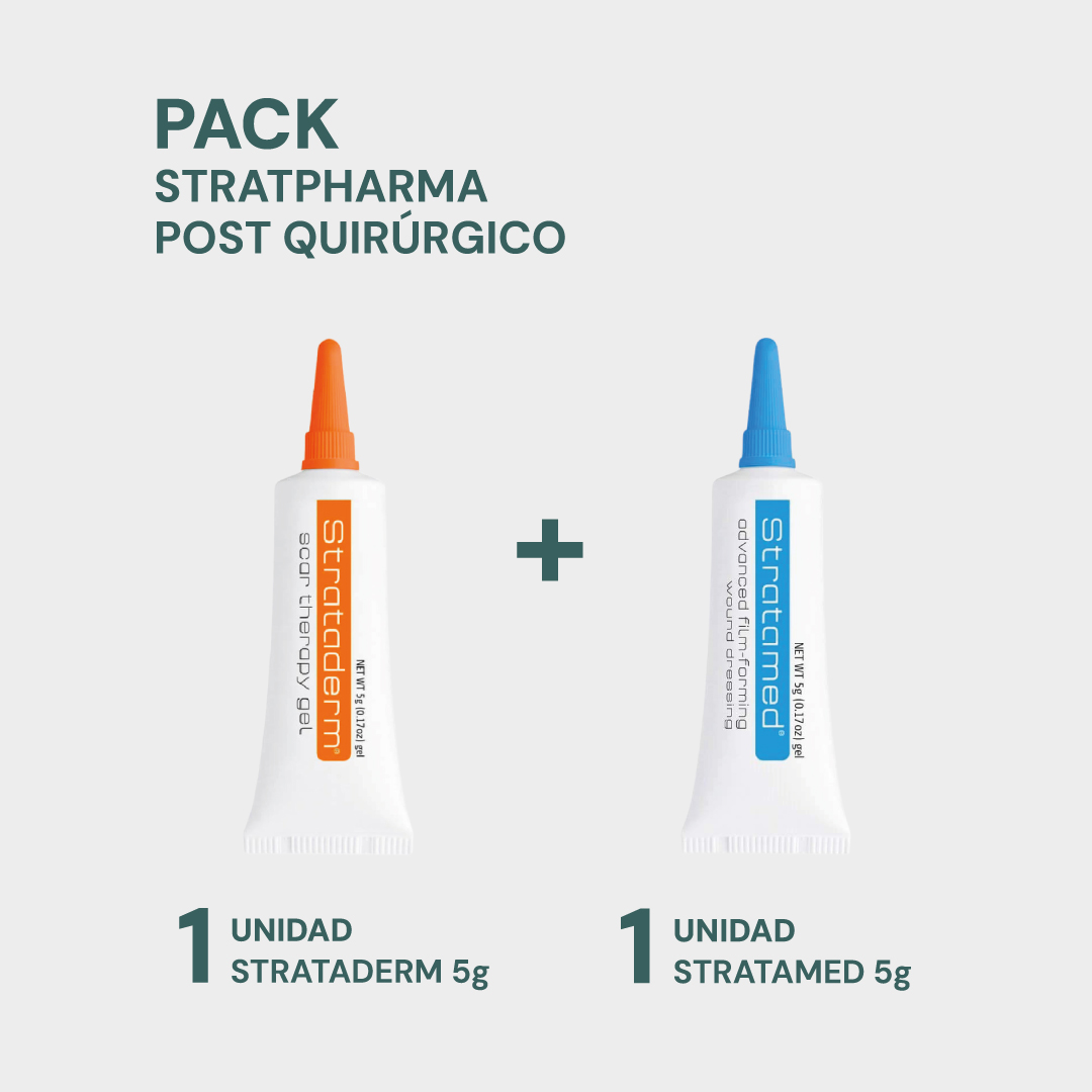 Set Stratpharma Post Quirúrgico: Stratamed + Strataderm